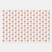 Magische paddenstoel Toadstool Verpakkingspapier Inpakpapier Vel (Voorkant 3)