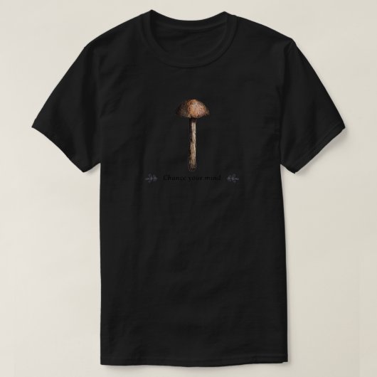 Magische paddenstoel Verander je geest T-shirt (Design voorkant)