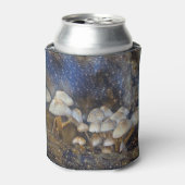Magische paddenstoelen blikjeskoeler (Blikje Voorkant)