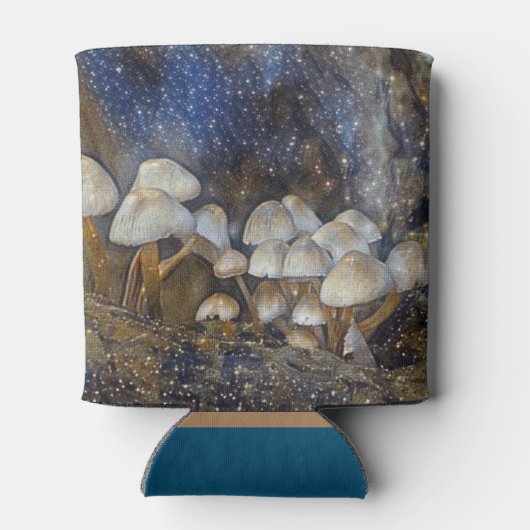 Magische paddenstoelen blikjeskoeler (Achterkant)