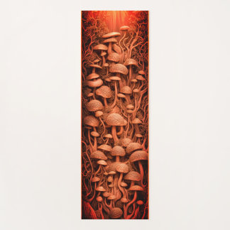Magische paddenstoelen Colorful 3d Yoga Mat