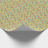 Magische paddenstoelen Doodle Naadloos Patroon Cadeaupapier (Hoek)