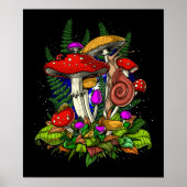 Magische paddenstoelen Fungi Poster (Voorkant)