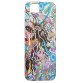 Magische paddenstoelen Hoesje (Back/Rechts)