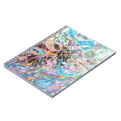 Magische paddenstoelen-laptop notitieboek (Linkerzijde)