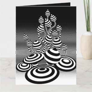 Magische paddenstoelen met grote eetkaart kaart