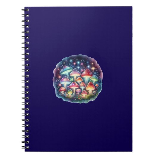 magische paddenstoelen notitieboek (Voorkant)