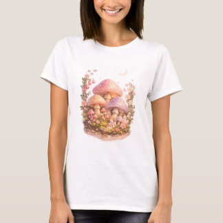 Magische Paddenstoelen Pastel Fee Cottagecore Sfee T-shirt