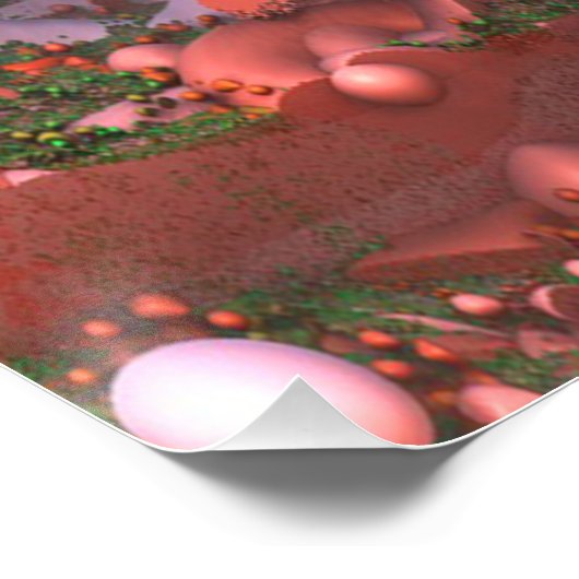 Magische Paddenstoelen Perfect Poster (Hoek)