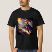 Magische Paddenstoelen Planeet T-shirt (Voorkant)