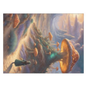 Magische Paddenstoelen Planeet Tafelkleed (Voorkant (Horizontaal))