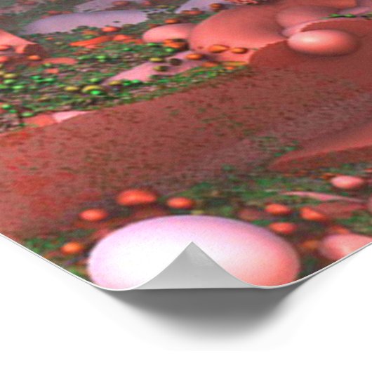 Magische paddenstoelen poster (Hoek)