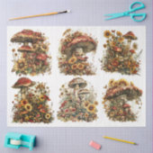 Magische paddenstoelen tissuepapier (Craft)