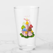 Magische paddenstoelkathedraal Thunder_Cove Glas (Achterkant)