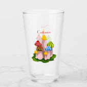 Magische paddenstoelkathedraal Thunder_Cove Glas (Voorkant)