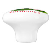 Magische paddenstoelkathedraal Thunder_Cove Keramische Knop (Zijkant)