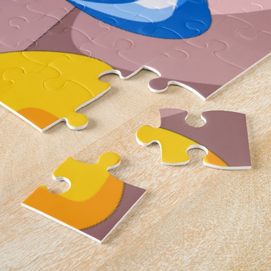 Magische paddenstoelkathedraal Thunder_Cove Legpuzzel (Zijkant)