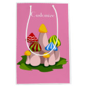 Magische paddenstoelkathedraal Thunder_Cove Medium Cadeauzakje (Voorkant)