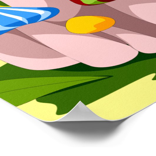 Magische paddenstoelkathedraal Thunder_Cove Poster (Hoek)