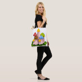 Magische paddenstoelkathedraal Thunder_Cove Tote Bag (Op model)