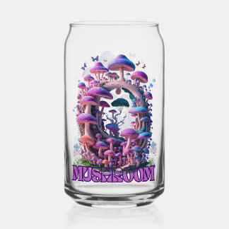 Magische Paddestoel Wonderland Enchanting Fantasy Blikvorm Glas