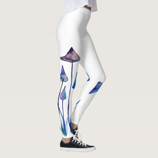 Magische paddestoelen Aangepaste Leggings (Rechts)
