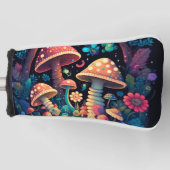 Magische paddestoelen golfheadcover (Voorkant)