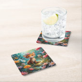 Magische paddestoelen kartonnen onderzetters (Insitu)