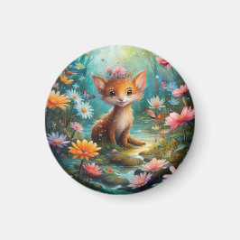 Magische paddestoelen magneet