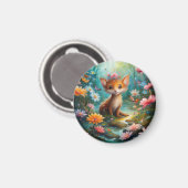 Magische paddestoelen magneet (Voorkant / Achterkant)