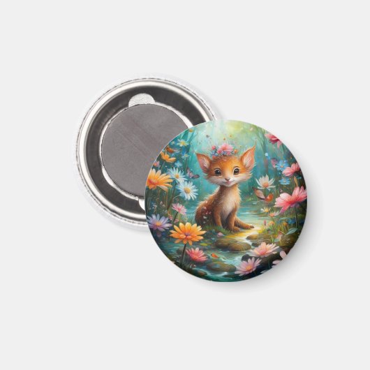 Magische paddestoelen magneet (Voorkant / Achterkant)