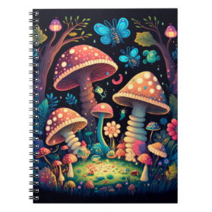 Magische paddestoelen notitieboek
