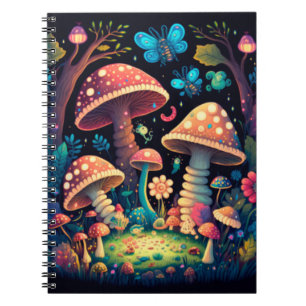 Magische paddestoelen notitieboek