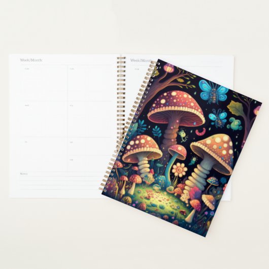 Magische paddestoelen planner (Display)