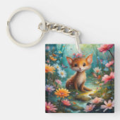 Magische paddestoelen sleutelhanger (voorkant)