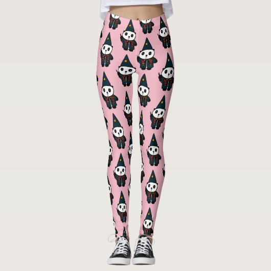 Magische Pandy de Panda Leggings (Voorkant)