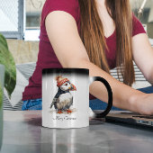 Magische Papegaaiduiker Kerst Drinkware Mok