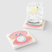 Magische parels stenen onderzetter (Zijkant)