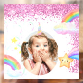 Magische partij foto venster vastklampen raamsticker (Vel 2)