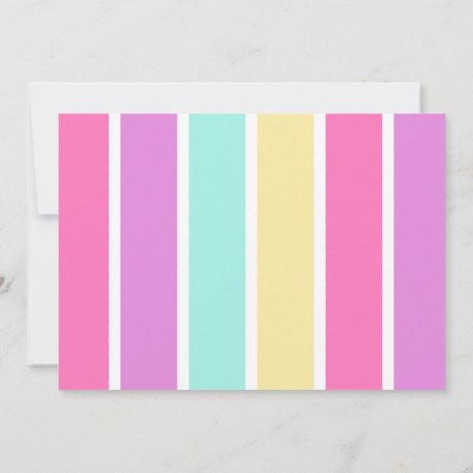  Magische Partij Kaart voor Kinderen (Achterkant)