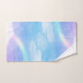 Magische pasta's en regenboog bad handdoek (Handdoek)