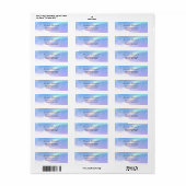 Magische pasta's en regenboog etiket (Full Sheet)