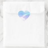 Magische pasta's en regenboog hart sticker (Tas)