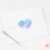 Magische pasta's en regenboog hart sticker (Envelop)