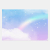 Magische pasta's en regenboog inpakpapier vel (Voorkant 3)