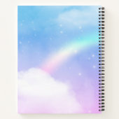 Magische pasta's en regenboog notitieboek (Achterkant)