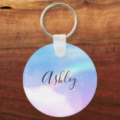 Magische pasta's en regenboog sleutelhanger (Voorkant)