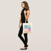 Magische pasta's en regenboog tote bag (Voorkant (model))