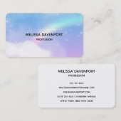 Magische pasta's en regenboog visitekaartje (Voorkant / Achterkant)