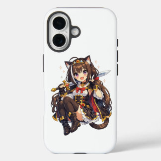 Magische Pastel Anime Meisje – Schattig Fantasie O iPhone 16 Hoesje